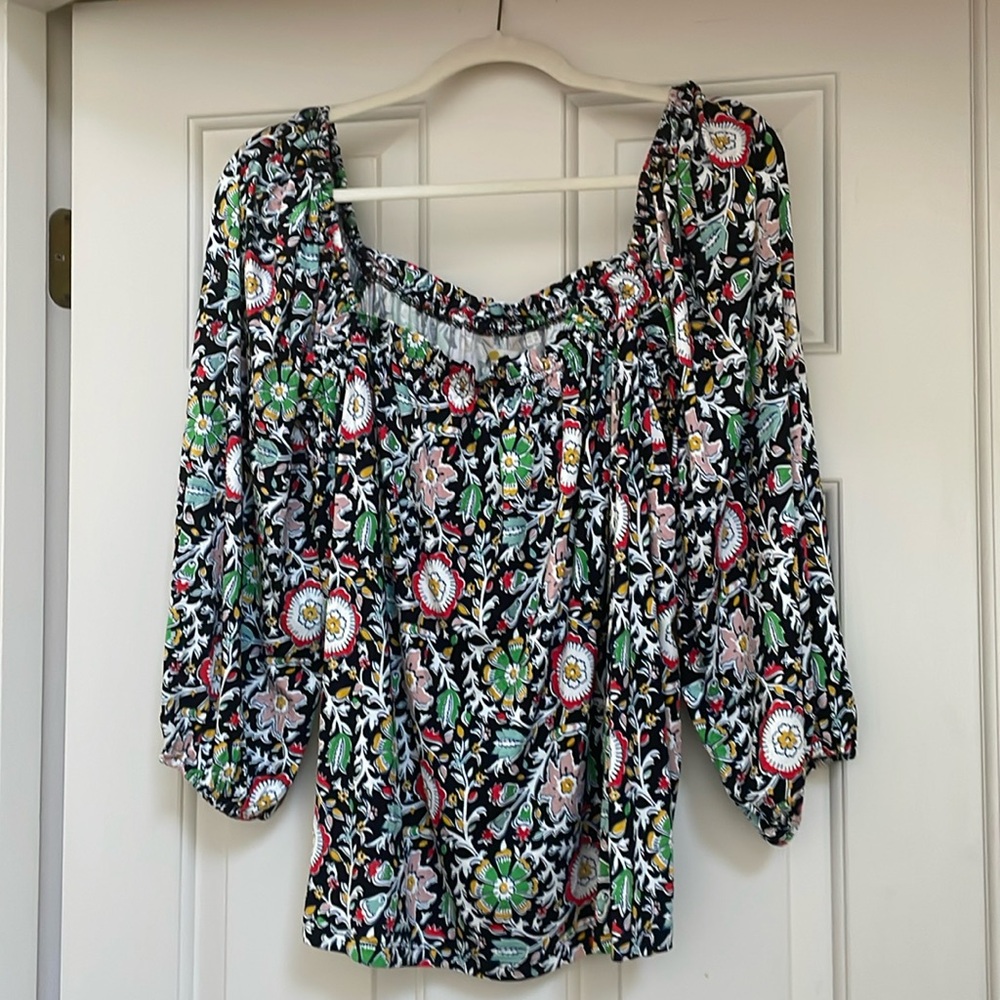Boden Floral Top Size 10 NWT